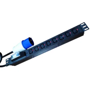 Single phase 1P 32A MCB pdu 8 IEC c13