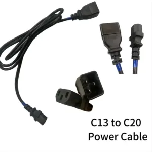 Power Cable C13 to C20 extension cord Heavy Duty AC Power Cord