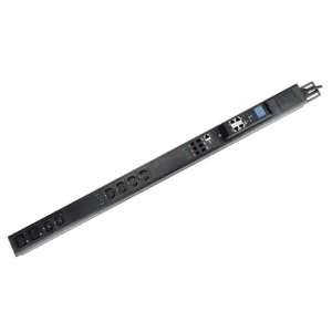 sensors port c13 1P 8ways led meter remote pdu