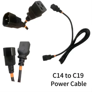 PDU UPS Power cable IEC C14 Male to Female IEC C19 Adapter IEC Connector