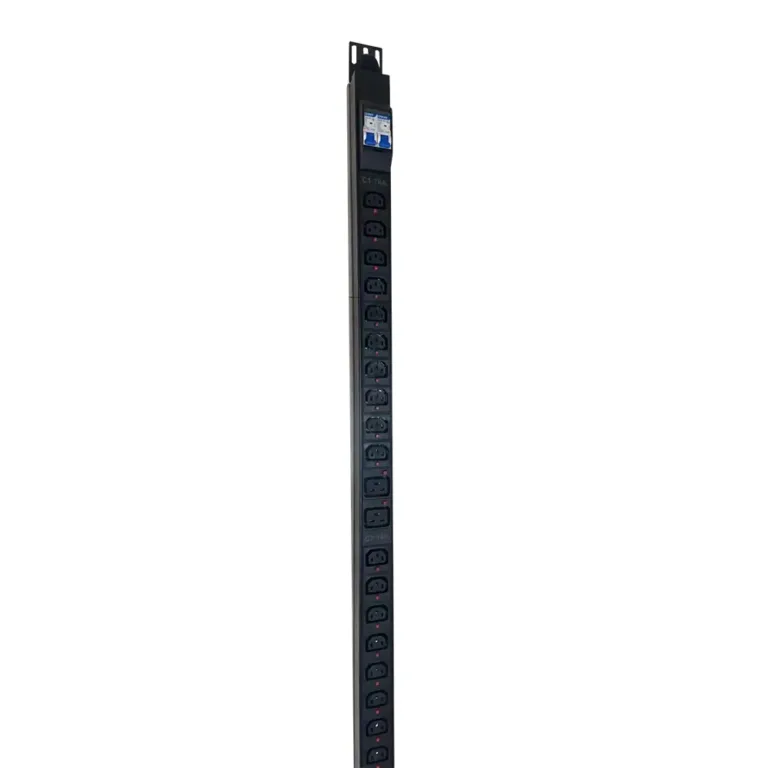 Single phase 32A 2x1P 16A MCB PDU 20 C13 4 C19 Power strip